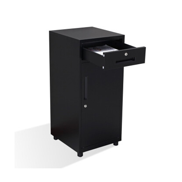 Single Door File Cabinet with Drawer
