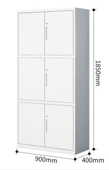 Through-door Three-section Cabinet