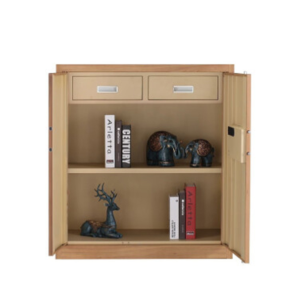 Oak Short Confidential Cabinet