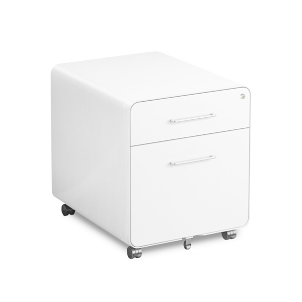 Two Drawer Arc Mobile Cabinet