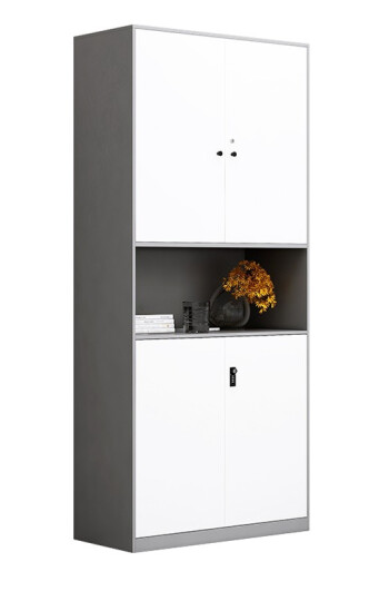 Upper and lower folio hollow cabinet