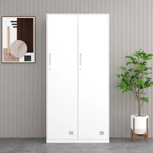 White Two Door Locker