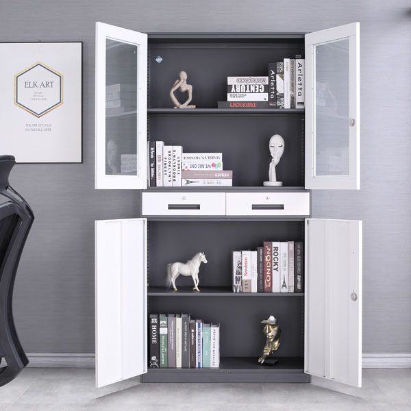 Middle Two-Piece File Cabinet