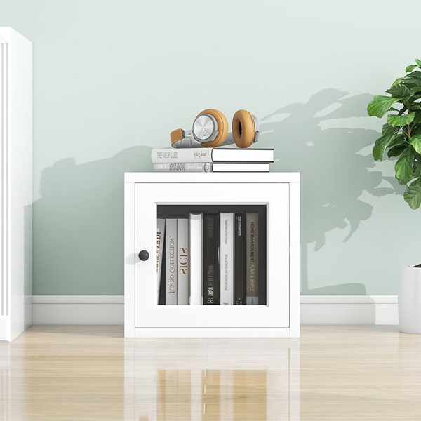 Single Glass Door Top Bookcase