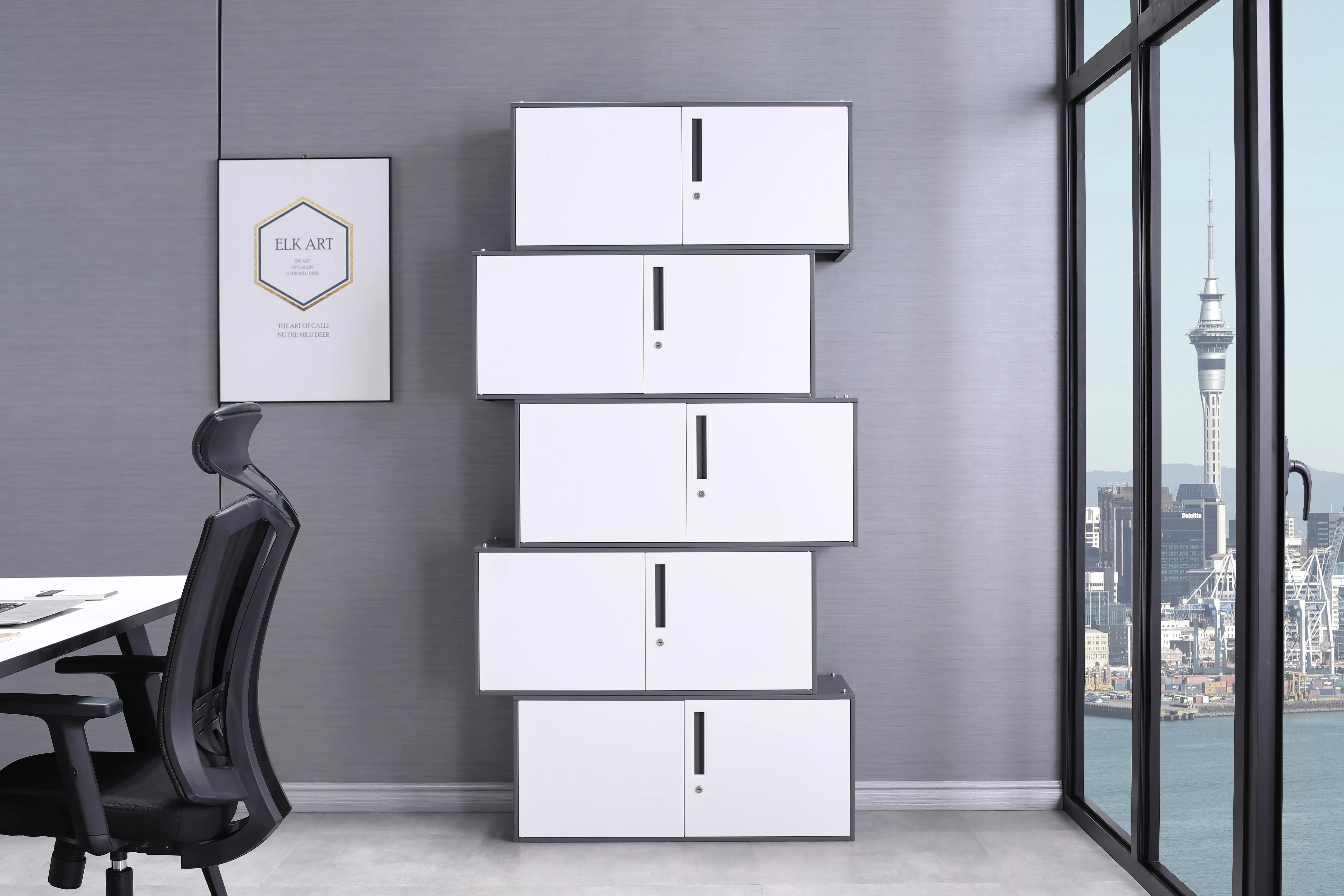 Six Doors File Cabinet Combination