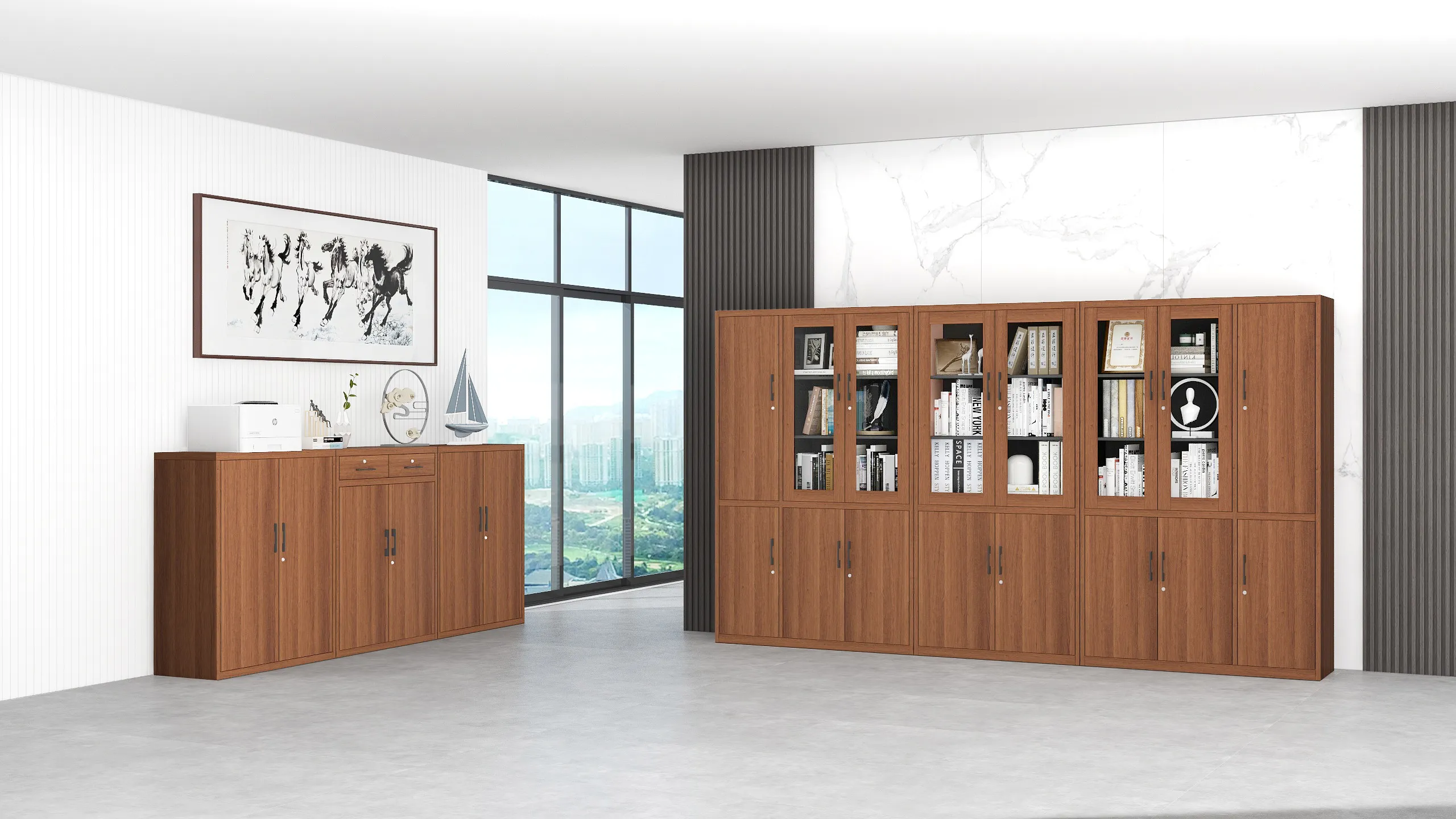 What are the factors that affect the price of steel office furniture?